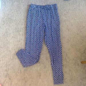 Floral Hollister lightweight joggers size small